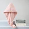 Toalha de secagem rápida para meninas, desenho animado, fofa, touca de secar cabelo, bico fechado, infantil, elástica, absorvente, touca de banho para cabelo, coelho, forte