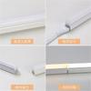 Tubo de Luz LED T5 con Soporte Integrado para Uso Comercial, Tira de 1.2 m de Largo, Luz de Techo Empotrable Regulable en Tres Colores, Tubo Luz Diurna
