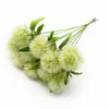 Planta de simulación Amazon diente de león de simulación europea flor de plástico arreglo floral jardinería decoración del hogar DIY adorable