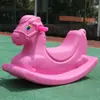 Mecedora Caballo de Troya Bebé Curso de Entrenamiento Infantil Caballo Mecedor Volteo Juguete para Exteriores Mecedora Bebé