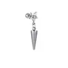 Pendientes Minimalistas de Acero Inoxidable Transfronterizos, Elegantes y Chic, Pequeños y Versátiles, Pendientes de Estilo Genial con un Toque de Lujo para Mujer