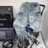 Jeans cruzados vintage de alta calle europeos y americanos marca de moda para hombre pantalones largos rectos de cintura media verano para hombre finos estilo Hong Kong
