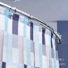 Cortina de Ducha para Baño Set de Acero Inoxidable 304 Tapete de Piso Cortina de Ducha Transfronteriza Engrosada Peva Estampada Impermeable Mampara de Baño