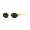 Gafas de sol redondas pequeñas, clásicas, retro, europeas y americanas, con montura pequeña y diseño de uñas de arroz, para hombre y mujer, a la moda, combinables.