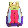 Mochila ultraligera para senderismo al aire libre transfronteriza, nailon con bloques de color, resistente al agua, unisex, adecuada para parejas, viajes casuales