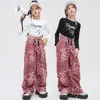 Roupas de Jazz para Meninas, Conjunto Moderno Cropped Estilo Coreano, Roupas da Moda para Passarela de Meninas, Roupas de Performance de Jazz para Crianças