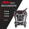 Adesivo de Proteção para Tanque de Combustível Modificado 5D Fibra de Carbono Espinha de Peixe Pedal Anti-risco Adequado para Honda Adv150 Xadv150