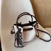 Bolso de Hombro Individual de Textura de Alta Calidad a la Moda para el Trabajo Nuevo Otoño 2026 Versátil Bolso Cubo Elegante Bolso de Mano Cruzado de Moda