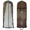 Funda protectora de polvo de 2 metros de largo para vestido de novia, vestido de noche, cola larga, bolso de mano, maleta, bolsa de doble uso, funda protectora de polvo