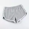 Shorts Deportivos de Color Sólido para Mujer, Hot Pants Casuales, Ropa Exterior Holgada de Verano, Pantalones de Tres Puntos de Pierna Ancha de Cintura Alta, Ropa Interior, Pijamas, Leggings