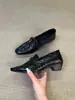Zapatos para el Trabajo Mocasines Elegantes sin Cordones Hebilla de Cuero Zapatos Pequeños de Cuero 2026 Otoño/Invierno Mocasines Retro de Punta Cuadrada con Tacón Grueso para Mujer