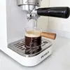 Alça de madeira lata de leite café pequena Xícara de leite xícara de café concentrado aparelho de café balança de extração copo medidor Xícara de leite com alça
