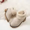 Chegada Nova Outono 2026 Comércio Exterior Tamanho Grande Feminino Casual Confortável Moda Europeia Americana Roupa Exterior Botas Tamanho Único