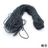 Cuerda elástica redonda de color sólido, accesorios de ropa, banda elástica, banda elástica de goma simple, cuerda elástica para la cintura, venta al por mayor