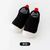Calcetines de piso para bebé nuevos, color liso, suela suave, transpirables, a prueba de frío, antideslizantes, adecuados para niños y niñas, zapatos para antes de caminar, zapatos para caminar de bebé