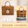 Bolsa de dibujos animados, bolsa de viaje, bolso de mano de almacenamiento, bolsa de equipaje infantil de gran capacidad, bolsa de equipaje con ruedas, bolsa de fieltro, ligera