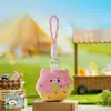 Chaveiro de boneca fofa de pelúcia em formato de rosquinha pingente de bolsa presente para menina atacado