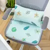 Cojín de asiento de látex para uso doméstico, almohadilla refrescante para oficina, cojín para silla para estar sentado mucho tiempo, cojín de taburete de cuatro estaciones para estudiantes, almohadilla antideslizante de dibujos animados para glúteos