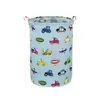 Cesta para Ropa Sucia de Tela de Algodón y Lino, Barril de Almacenamiento de Juguetes, Cesta Plegable Impermeable para Ropa, Caja de Almacenamiento para Ropa Sucia