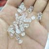 Tapones para los oídos de silicona hechos en Corea, Tapones para los oídos de plástico transparente, Aretes DIY, Accesorios de joyería para orejas, Clavos para orejas semiacabados, Silicona ecológica