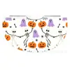 Capa Naranja de Halloween Hecha a Medida de Fábrica para Niños con Diseños Impresos de Calabaza y Araña, Divertida Capa de Disfraz