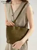 Bolsa de Mano Tejida de Gran Capacidad para Mujer, Venta Caliente Transfronteriza 2026, Estilo Coreano, de Alta Gama, Versátil para el Día a Día, Bolso de Mano y Bolso de Hombro