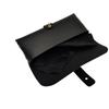Estojo de Óculos Monocromático em Couro PVC Caixa de Armazenamento com Fivela Casual Feita à Mão Bolsa de Óculos Simples e Fashion Transfronteiriça
