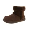 Sapatos de algodão de inverno femininos botas curtas Birken 2026 Botas de neve Nordeste feminino sola plana quente pelúcia grande novo estilo