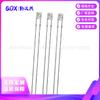 Cable dorado f3 cabeza plana 3 mm cabello blanco Blanco Rojo Amarillo Azul Verde blanco cálido sin fin recto lámpara LED perlas diodo emisor de luz