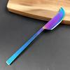 Directo de fábrica cuchillo para queso de acero inoxidable cuchillo para mantequilla color plateado cuchillo para queso dorado herramientas para hornear venta al por mayor transfronteriza