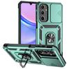 Suministro directo comercio electrónico transfronterizo funda para teléfono móvil Samsung adecuada para A16 sargento ventana deslizante soporte de anillo funda protectora para teléfono móvil