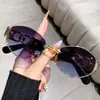 Nuevas Gafas de Sol Metálicas Ovaladas de Marco Pequeño Estilo Retro Vintage con Protección UV400 para Mujer