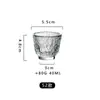 Venta Directa de Fábrica Taza de Té Taza Individual Recipiente para Té Taza de Maestro Doméstica Taza de Té Vidrio de Cristal Resistente a Altas Temperaturas Juego de Té Kung Fu