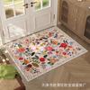 Alfombra de estilo americano transfronterizo para sala de estar, ventana salediza, dormitorio, cachemir de fácil cuidado, alfombra grande, alfombra plegable para todo el piso