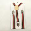 Serie Retro Rayada Colorida Tirantes de 2 cm con Clips para Niños y Niñas Tirantes con Clips para Pantalones de Bebé