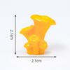 Simulación Flammulina velutipes Pleurotus eryngii Juego de Comer Champiñón DIY Decoraciones Accesorios de Bolsa Ciega Mini Coche Escritorio Pequeños Adornos