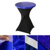 Atacado Transfronteiriço Banquete de Casamento Bar de Coquetéis Mesa de Jantar Cor Sólida Toalha de Mesa Elástica Capa de Mesa Resistente ao Desgaste À Prova de Poeira Capa de Mesa