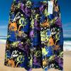 Pantalones Cortos de Playa de Algodón Transfronterizos para Hombre, Delgados y Sueltos, de Secado Rápido, Pantalones Cortos de Seda de Hielo para Hombre, Adecuados para Rafting, Pantalones Casuales de Exterior Europeos y Americanos