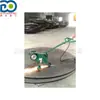 Equipo de rectificado de chapa de acero para residuos empujado a mano Máquina pulidora de soldadura de superficie metálica Rectificadora de banda para chapa de acero empalmada