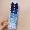 Conjunto Europeu e Americano Mais Vendido de Presilhas de Cabelo com Laço para Crianças Mini Presilha de Cabelo de Bebê Cor Pura Menina Simples Presilha Lateral 325