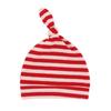 Chapéu de Bebê de Camada Única para Primavera e Outono Chapéu de Bebê com Rabo Chapéu de Nó Chapéu de Bebê Recém-nascido com Pom Pom 0-3-6 Meses