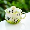 Taza de té Zhi Xiong Xi Hui, un juego de té kung fu de alta gama para uso personal, taza de té de oficina con separación de té y agua