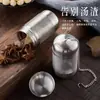 Colador de té de acero inoxidable 316, tetera para estofado, almacenamiento de té, separación de té, filtro de té, colador de té
