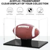Caixa de Armazenamento de Baseball Acrílica Transparente para Coleção de Bolas de Golfe à Prova de Poeira - Display Transparente