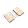 Fêmea 2,54 branco conector RGB horizontal 4-6PIN2.0 patch fêmea plugue 1,27 pino soquete barra de luz