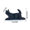 3DCT105 Pegatina Decorativa de Gato 3D para Refrigerador Posicionamiento de Memo Magnético Dibujo Animado Mascota Linda Gatito Hebilla Magnética