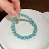 Pulsera de Cristal con Perlas Nueva 2026 para Mujer, Diseño de Nicho de Lujo Ligero, Pulsera de Alta Calidad, Pulsera de Perlas Estilo Ins