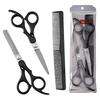 Tesouras de aço inoxidável para crianças, tesouras especiais para pet, tesouras de cabelo, tesouras de barbeiro para cachorro, conjunto de tesouras de barbeiro