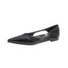 Zapatos planos de punta fina estilo francés, simples y elegantes, para mujer de verano, ultrasuaves y cómodos para ir al trabajo, sandalias de punta cerrada y talón cerrado