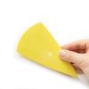 Herramienta para Película de Coche Tratamiento de Tira para Huecos de Borde Rascador de Borde en Forma de Abanico Plástico Belleza Punta Redonda Rascador de Agua